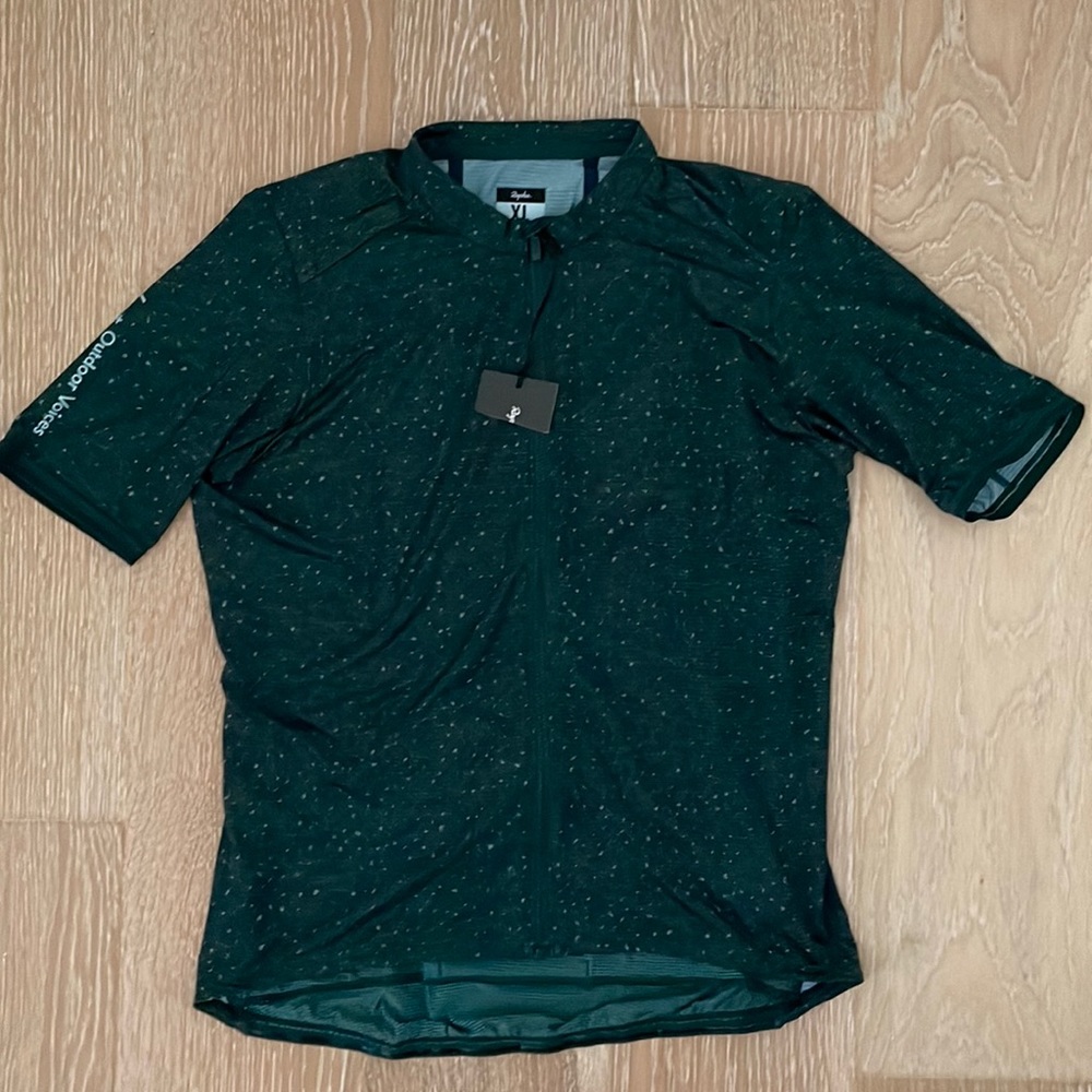 Rare New Rapha x Outdoor Voices Cycling Jersey Women’s in Green - XL